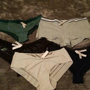 5 Pairs of Victoria's Secret XL Underwear. NWT
